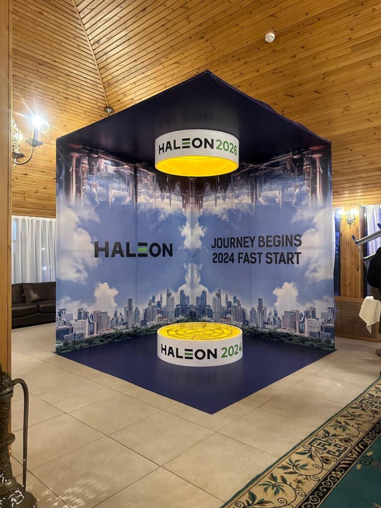 Выстовочный стенд Haleon в Алматы