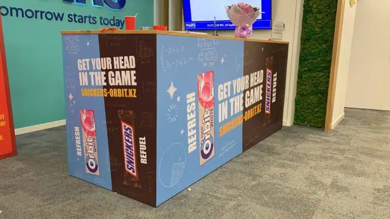 Промо конструкции в Алматы